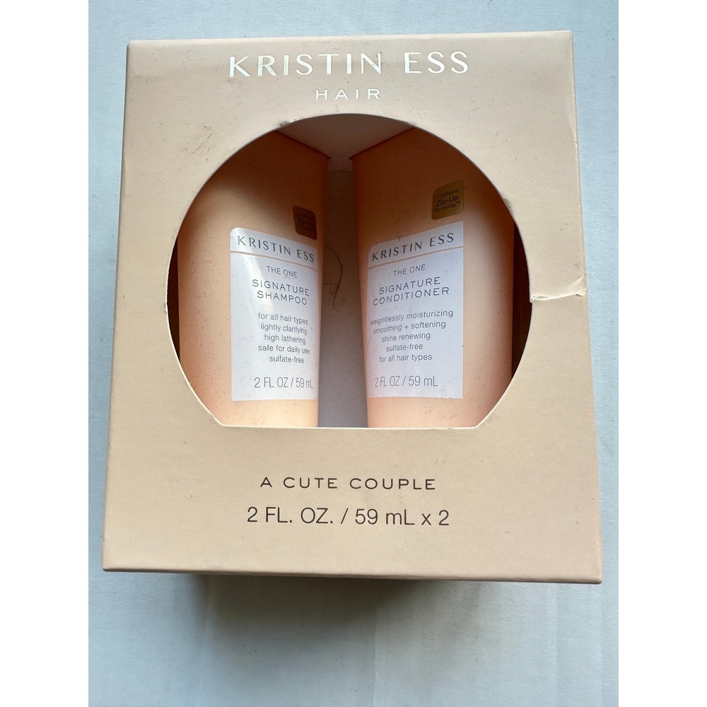 Kristin‎ Ess Hair The One Signature Shampoo and Conditioner Set Travel Size 2 oz